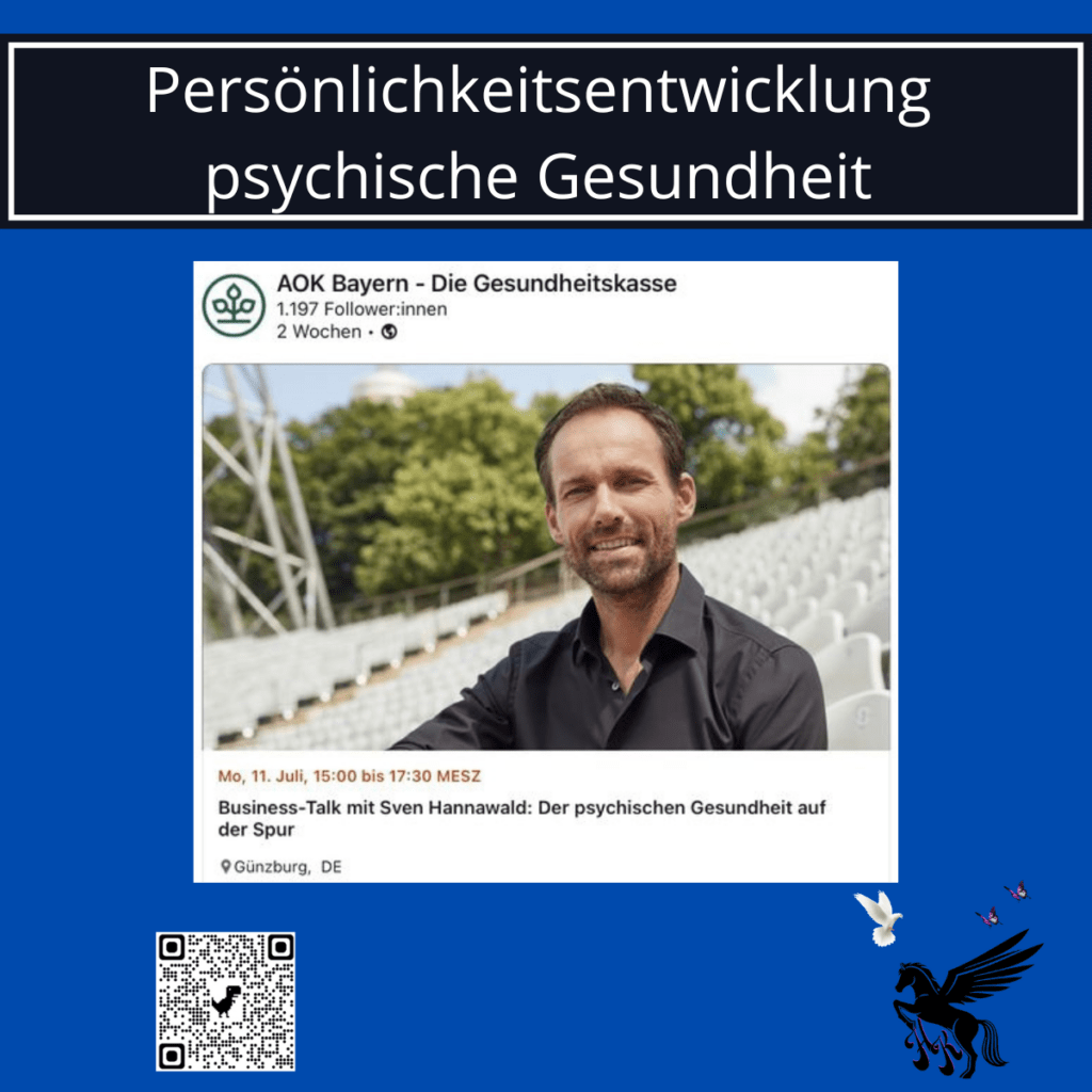 Psychische Gesundheit Sven Hannawald Persönlichkeitsentwicklung Trauma & Mindset Mentor - Coach Repair Energetics Kollross Helene