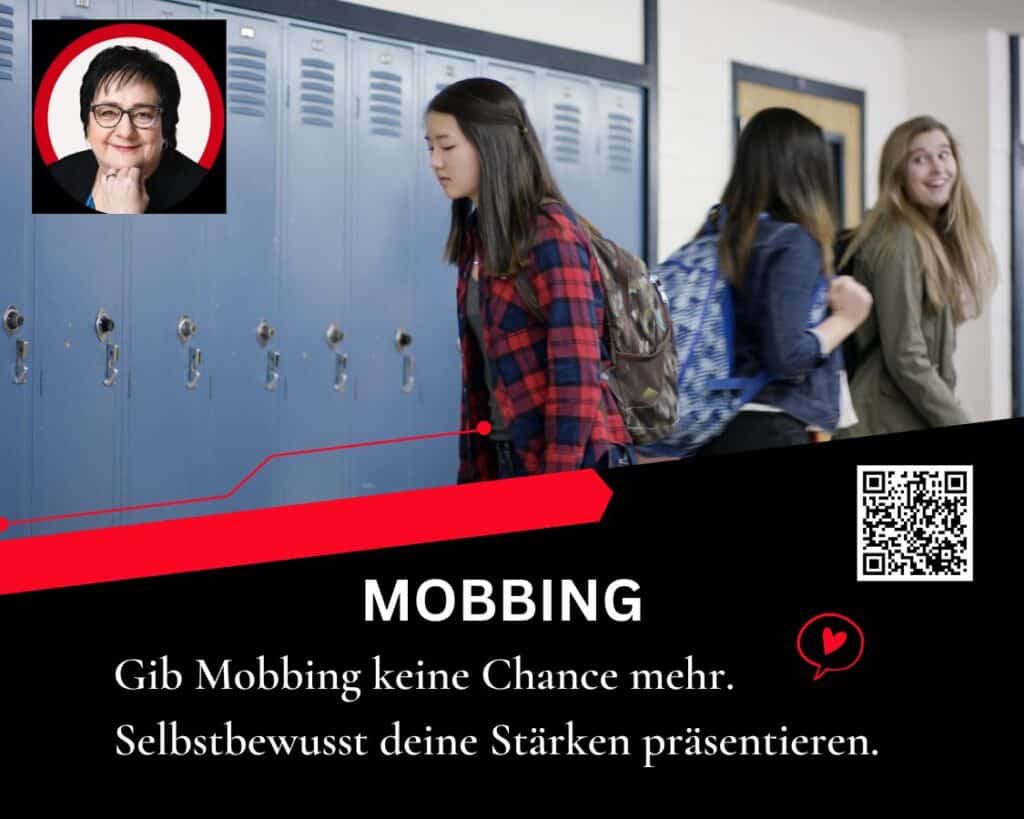 Nie mehr Mobbingopfer sein. Mobbing Kometenz Training Kollross Helene Persönlichkeitsentwicklung