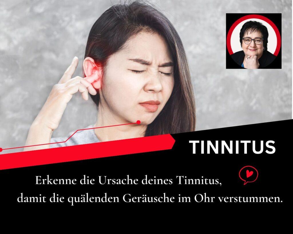 Tinnitus, Ursachen erkennen und lösen. Kompetenz Training Kollross Helene Persönlichkeitsentwicklung