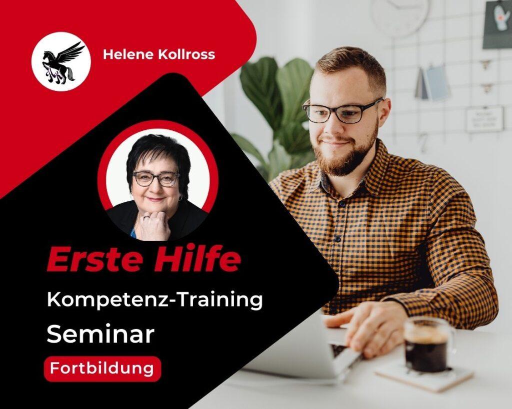 Erste Hilfe Kompetenz-Training StressFree, Stressbewältigung Helene Kollross Persönlichkeitsentwicklung