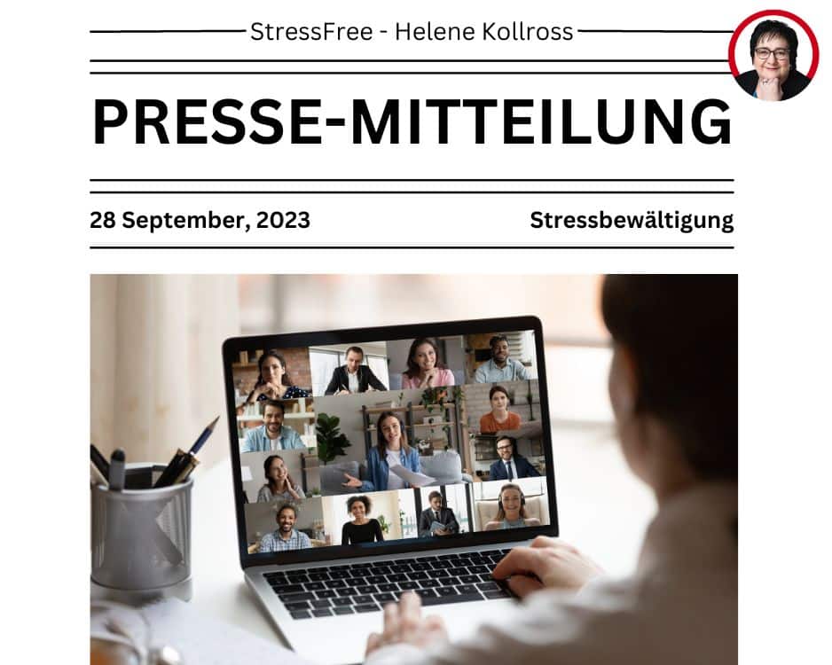 StressFrei Führungskräfte Seminare Stressbewältigung, StressFree Helene Kollross Persönlichkeitsentwicklung & Burnout Prävention